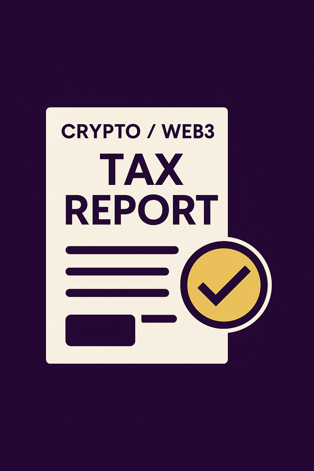 Crypto Tax Report